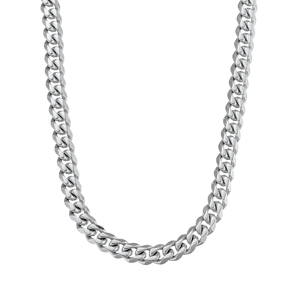 Alan Koch Cuban Link Chain Necklace 8Mm