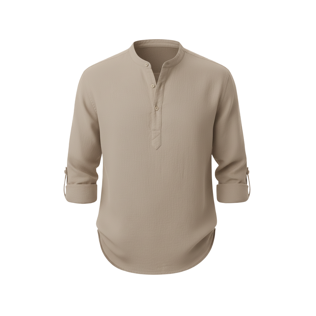 CAPRI LINEN  SUMMER SHIRT BEIGE