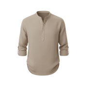 CAPRI LINEN  SUMMER SHIRT BEIGE