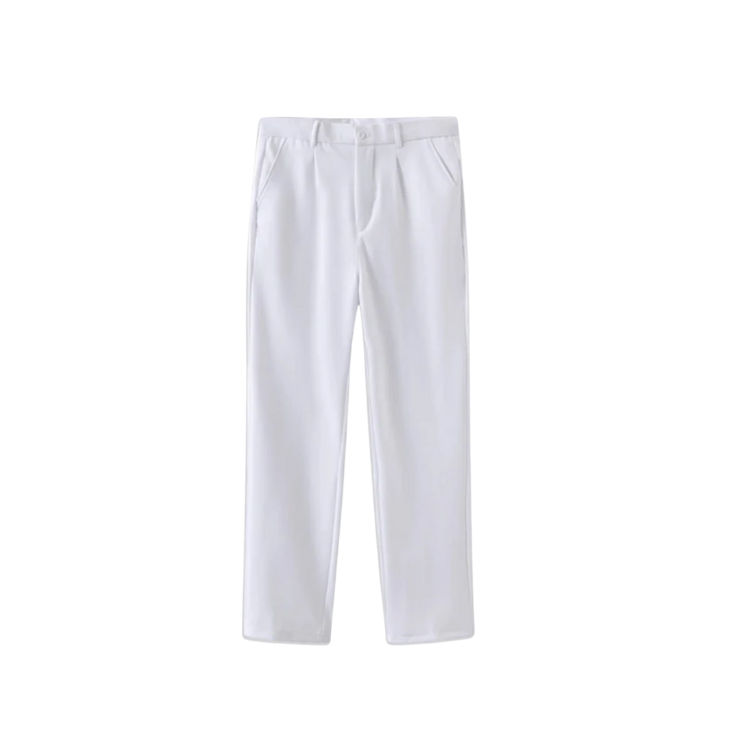 FITTED TROUSER WHITE