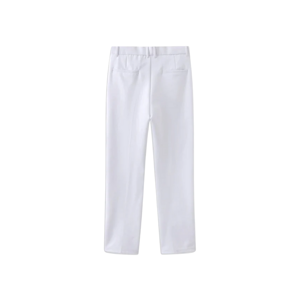 FITTED TROUSER WHITE