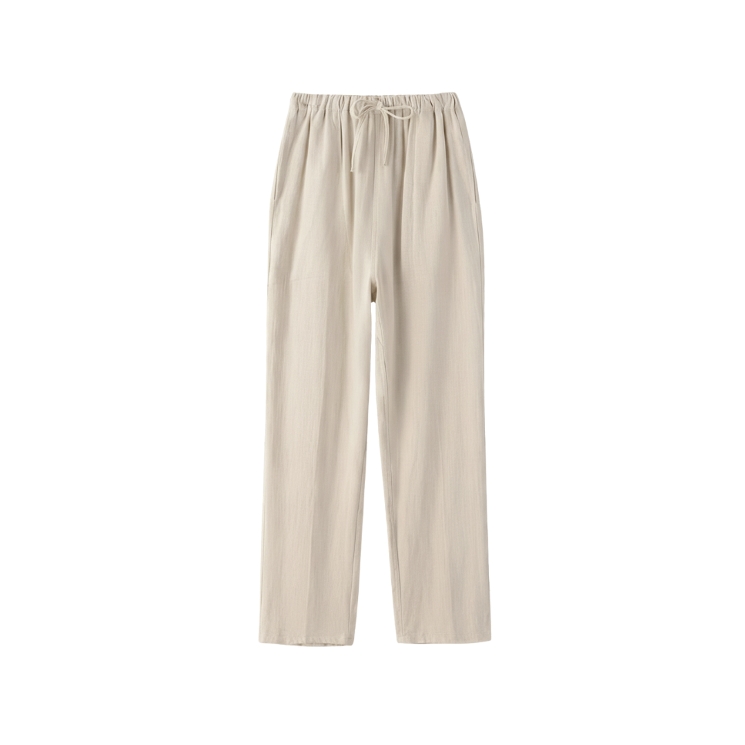 LINEN PANTS BEIGE