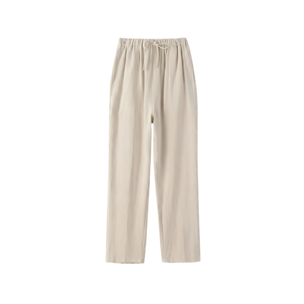 LINEN PANTS BEIGE