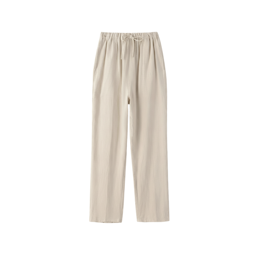 LINEN PANTS BEIGE