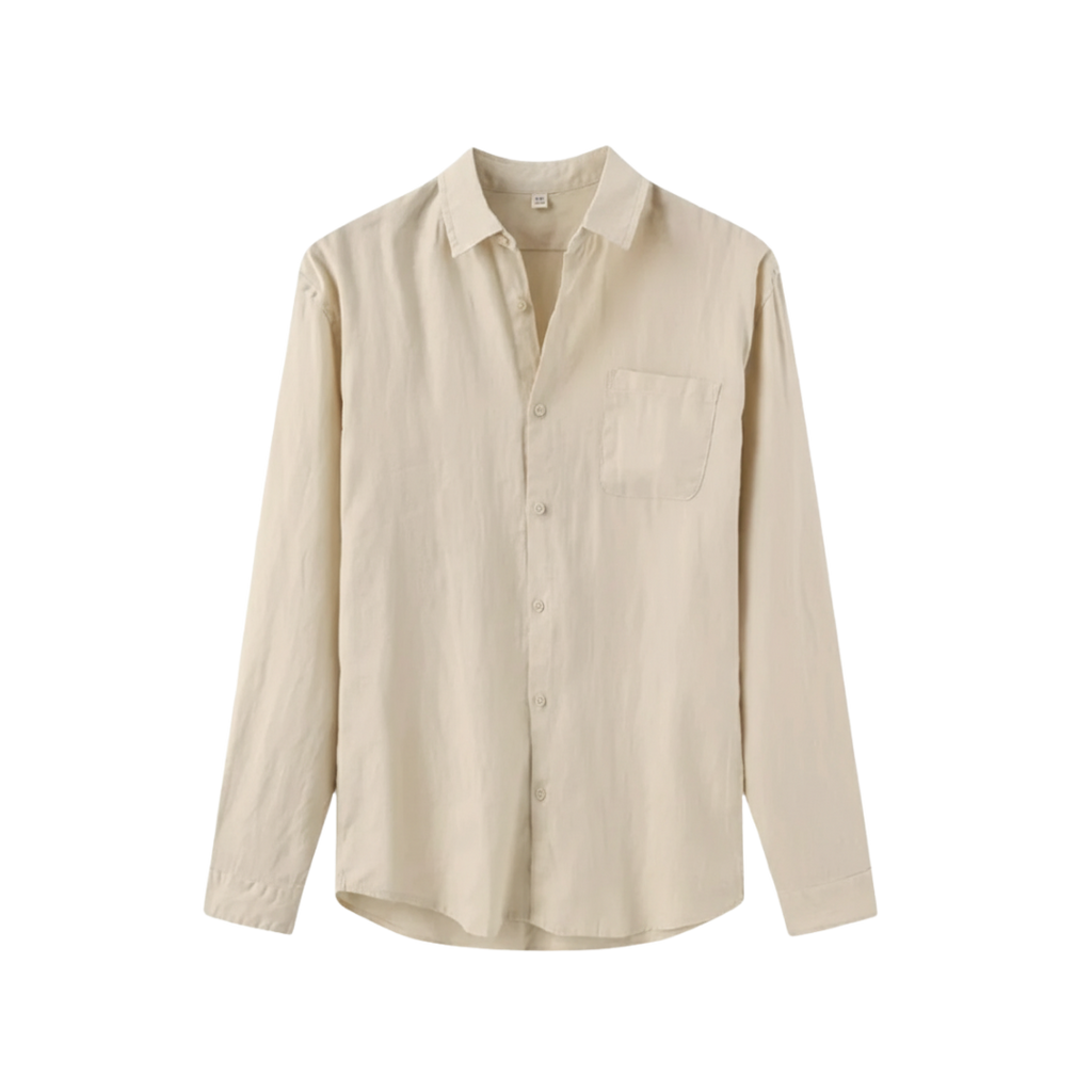 LINEN SHIRT BEIGE