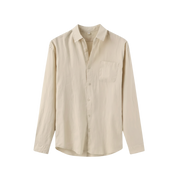 LINEN SHIRT BEIGE