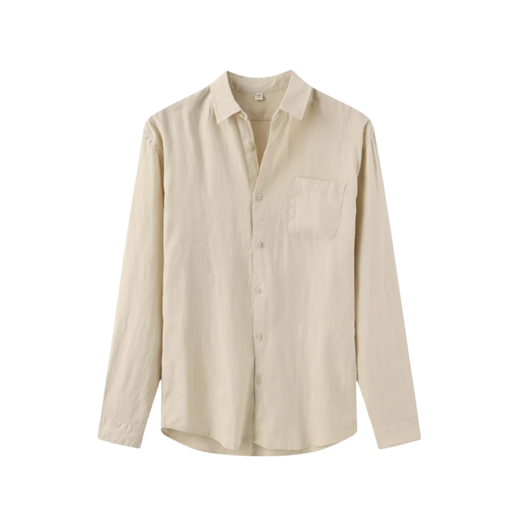 LINEN SHIRT BEIGE