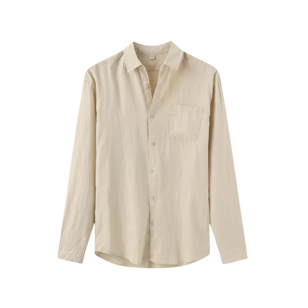 LINEN SHIRT BEIGE