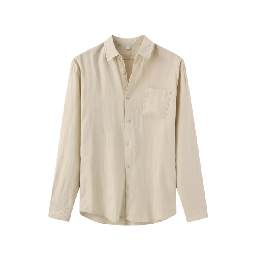 LINEN SHIRT BEIGE