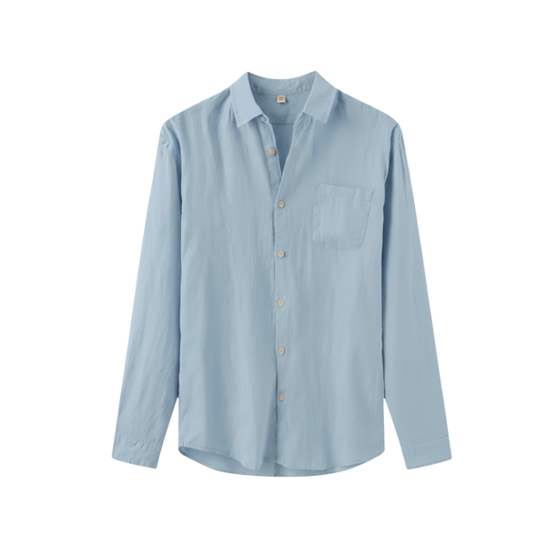 LINEN SHIRT BLUE