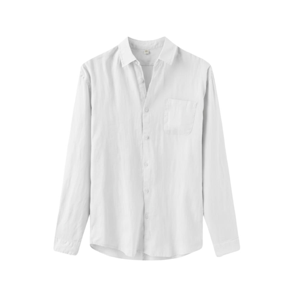 LINEN SHIRT WHITE