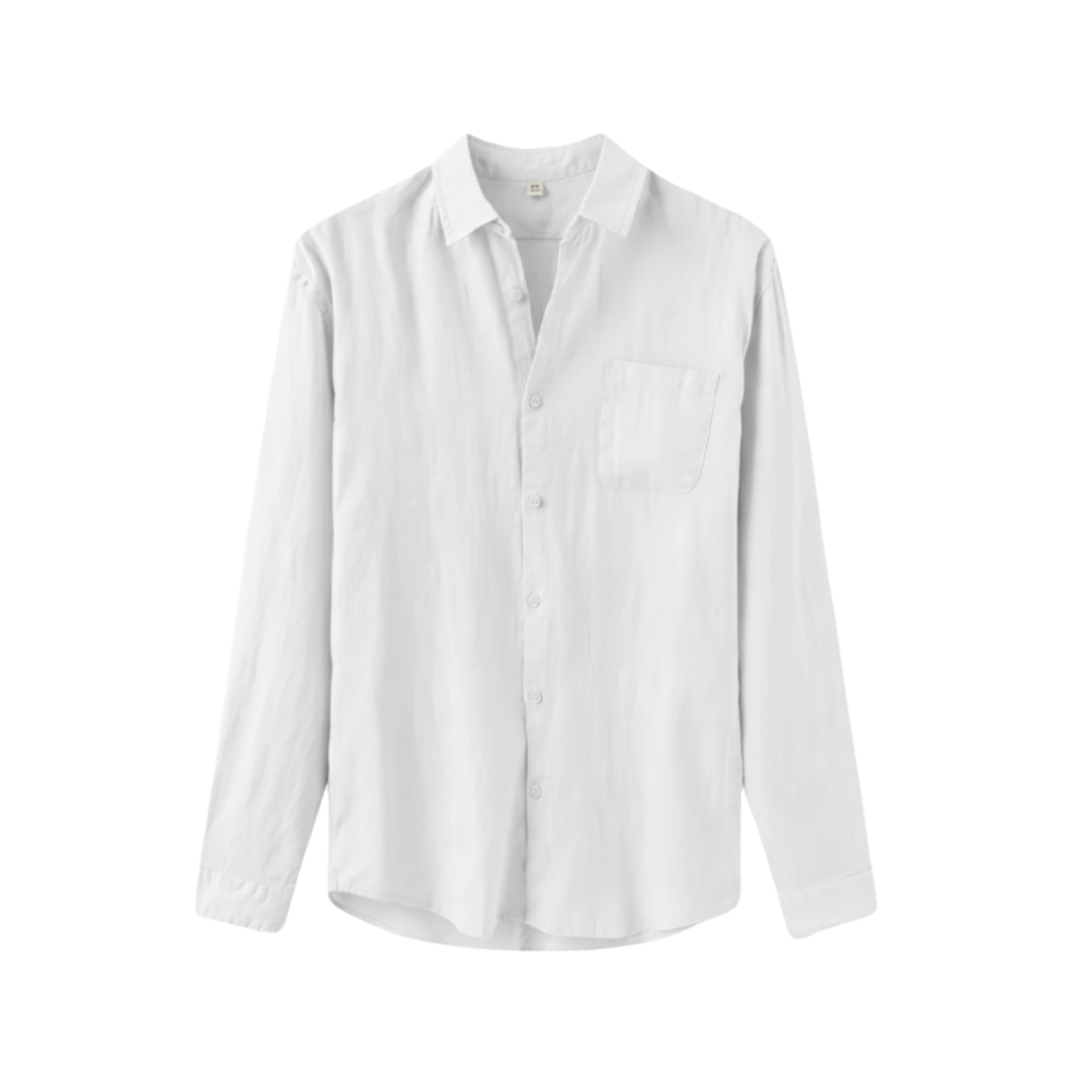 LINEN SHIRT WHITE