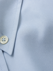 Alan Koch Noir Heritage Ice Blue Shirt – close-up detail