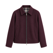 Alan Koch Heritage Dual Zip Jacket – Burgundy