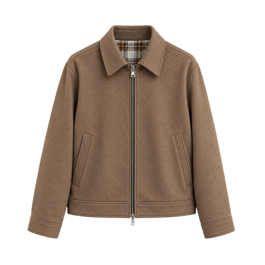 Alan Koch Heritage Dual Zip Jacket – Mocha