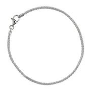 Alan Koch Kinetic Silver Chain Bracelet