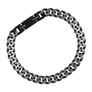 Alan Koch Nero Curb Chain Bracelet (Bold)