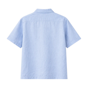 Brushed Cotton Shirt – Coastal Blue