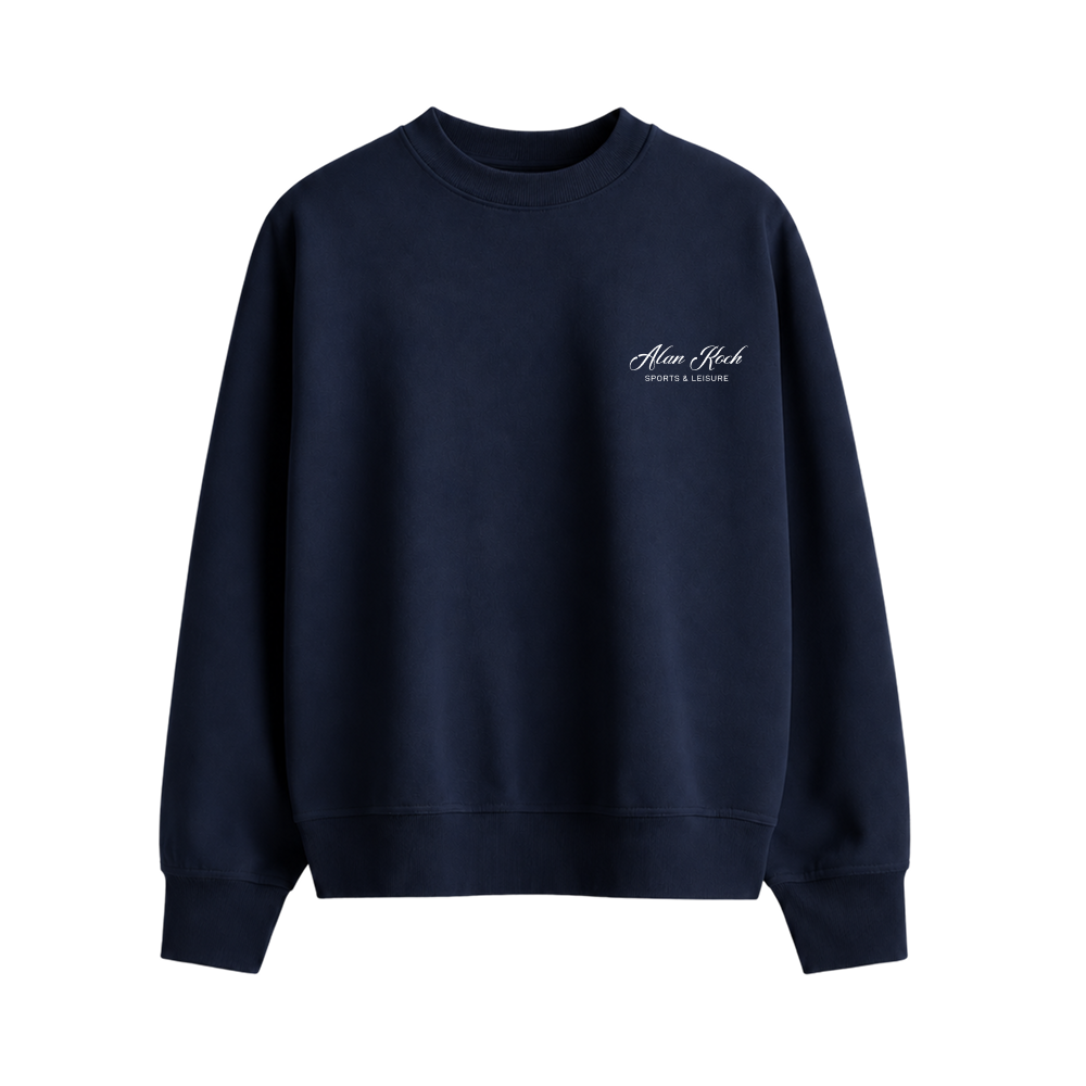 Calabasas Classic Racquet Club Graphic Sweatshirt – Midnight Navy