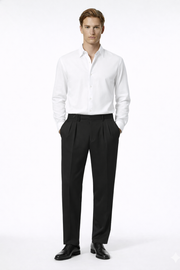 PARIS OLD MONEY TROUSERS BLACK
