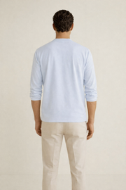 Classic Henley Long Sleeve – Glacier