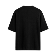 Classic Gridweave Box Fit Tee - Noir