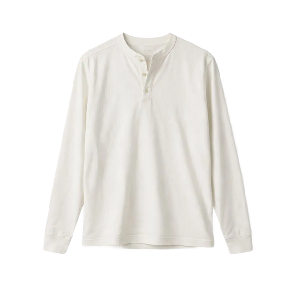 Classic Henley Long Sleeve – Cloud