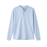 Classic Henley Long Sleeve – Glacier