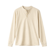 Classic Henley Long Sleeve – Oat