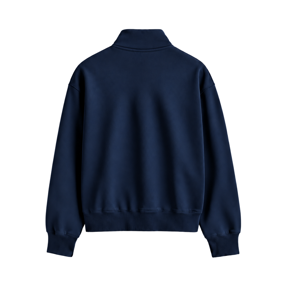 Classic Heritage Quarter-Zip Sweatshirt – Midnight Navy