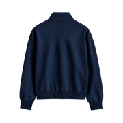 Classic Heritage Quarter-Zip Sweatshirt – Midnight Navy