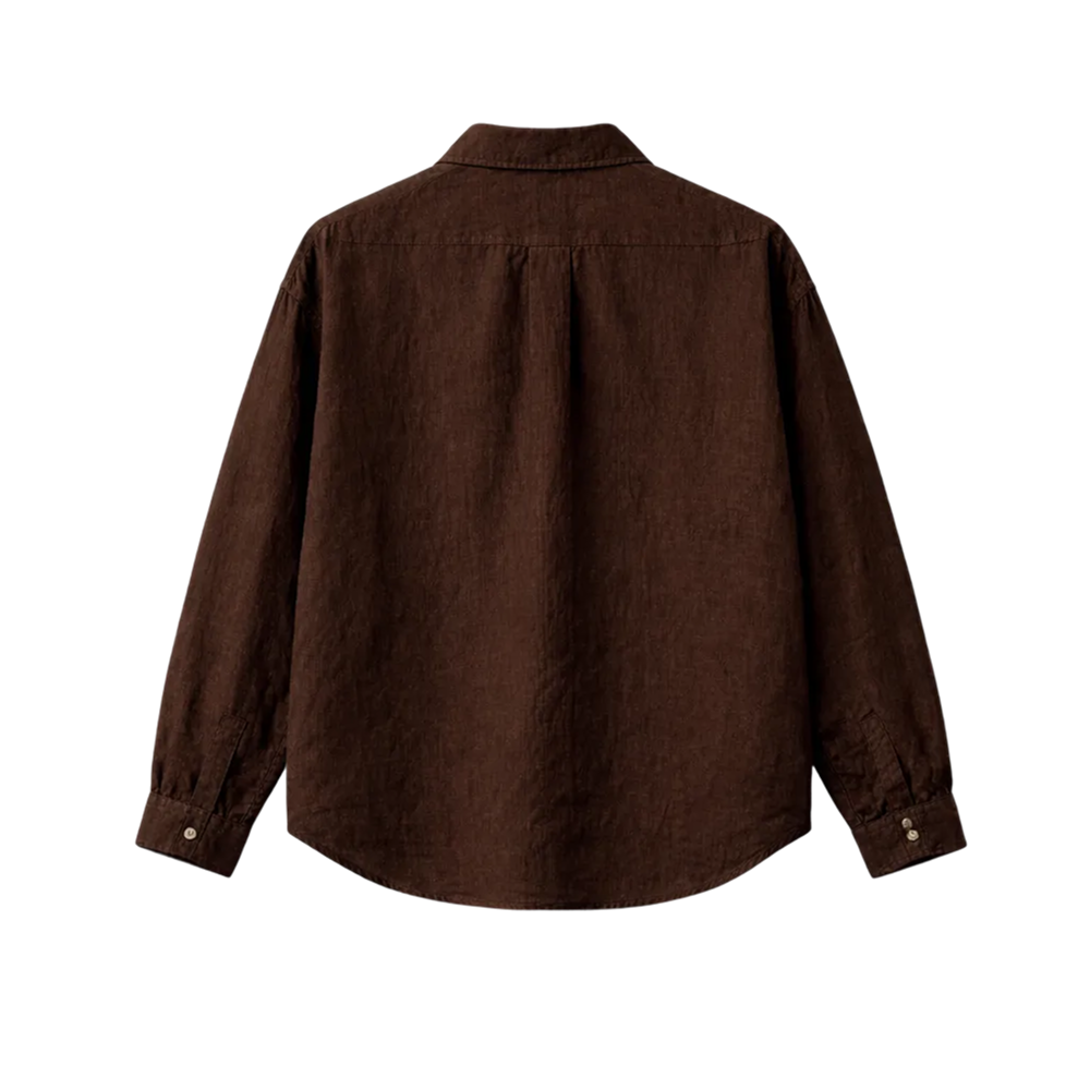 Classic Mercer Shirt – Dark Cocoa
