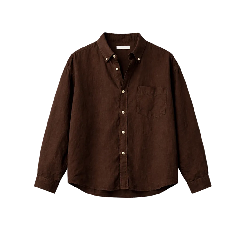 Classic Mercer Shirt – Dark Cocoa
