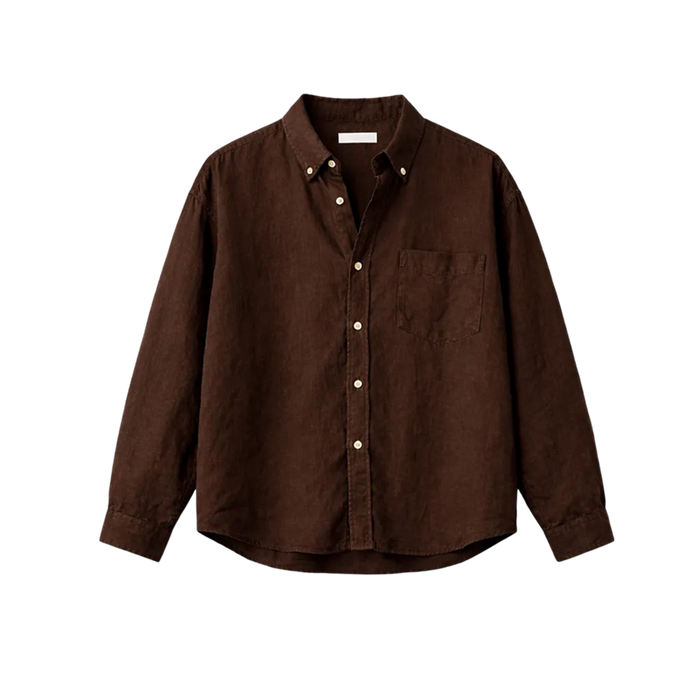 Classic Mercer Shirt – Dark Cocoa