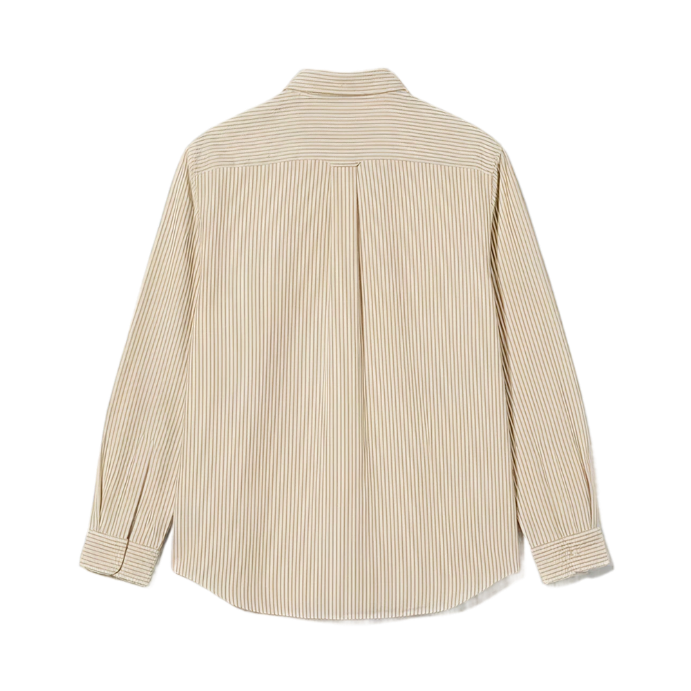 Classic Oxford Stripe Shirt – Ivory