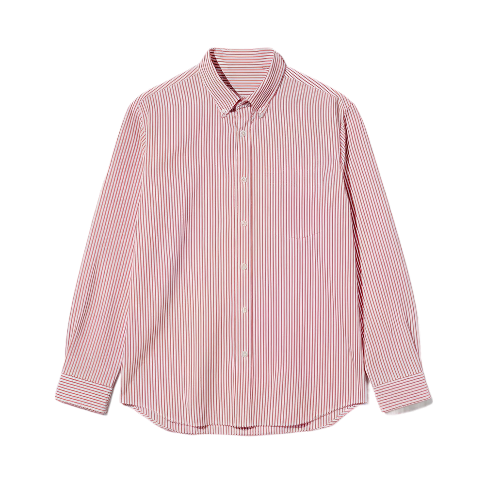 Classic Oxford Stripe Shirt – Rose