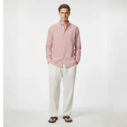 Classic Oxford Stripe Shirt – Rose