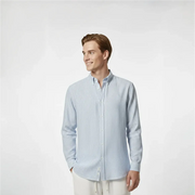 Classic Oxford Stripe Shirt – Sky Blue
