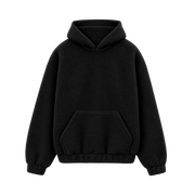 Cloud Soft Fleece Hoodie – Midnight Black