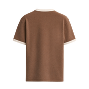 Coastline Ringer Tee – Cocoa