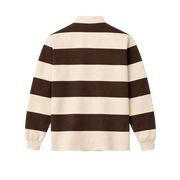 Heritage Stripe Rugby – Espresso