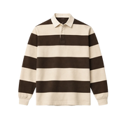 Heritage Stripe Rugby – Espresso