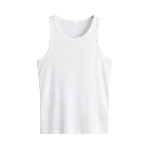 Essential Sculpt Fit Vest - White