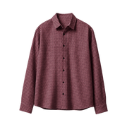 Estate Loom Weave Shirt – Maroon