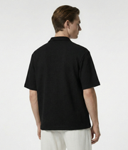 Waffle Shirt Black
