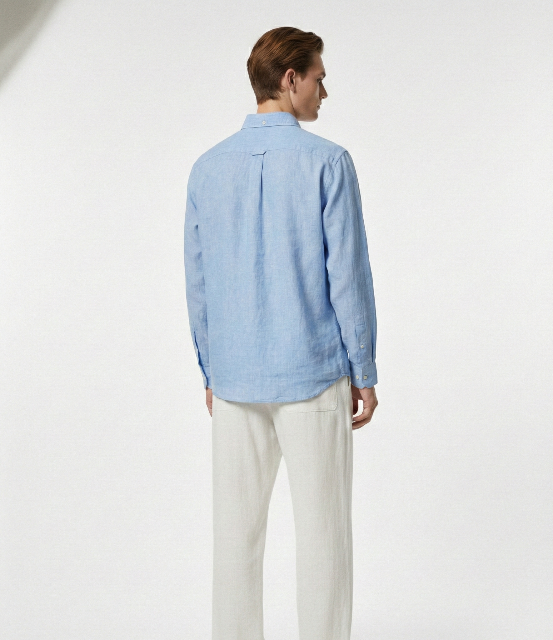 LINEN SHIRT BLUE