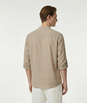 CAPRI LINEN  SUMMER SHIRT BEIGE