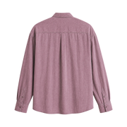 Harbor Linen Blend Shirt - Dusty Burgundy