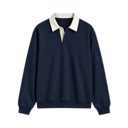 Heritage Classic Polo Sweatshirt – Midnight Navy