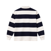 Heritage Stripe Rugby – Midnight Navy